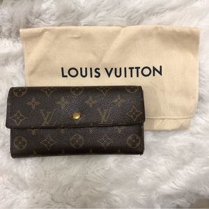 AUTHENTIC SOLD OUT Louis Vuitton Trifold Porte Trésor International Wallet